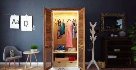 Ý tưởng tối ưu hóa không gian lưu trữ trong tủ quần áo nhỏ