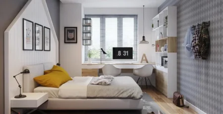 Trang trí phòng ngủ đơn giản nhưng vẫn ấn tượng