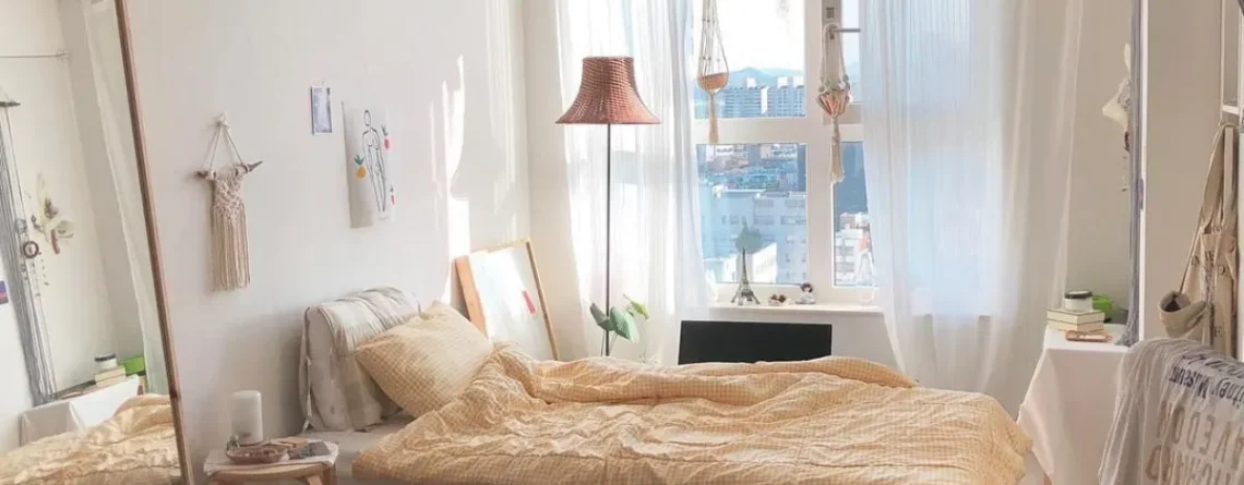Trang trí phòng ngủ kiểu Hàn Quốc