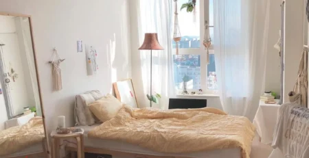 Trang trí phòng ngủ kiểu Hàn Quốc