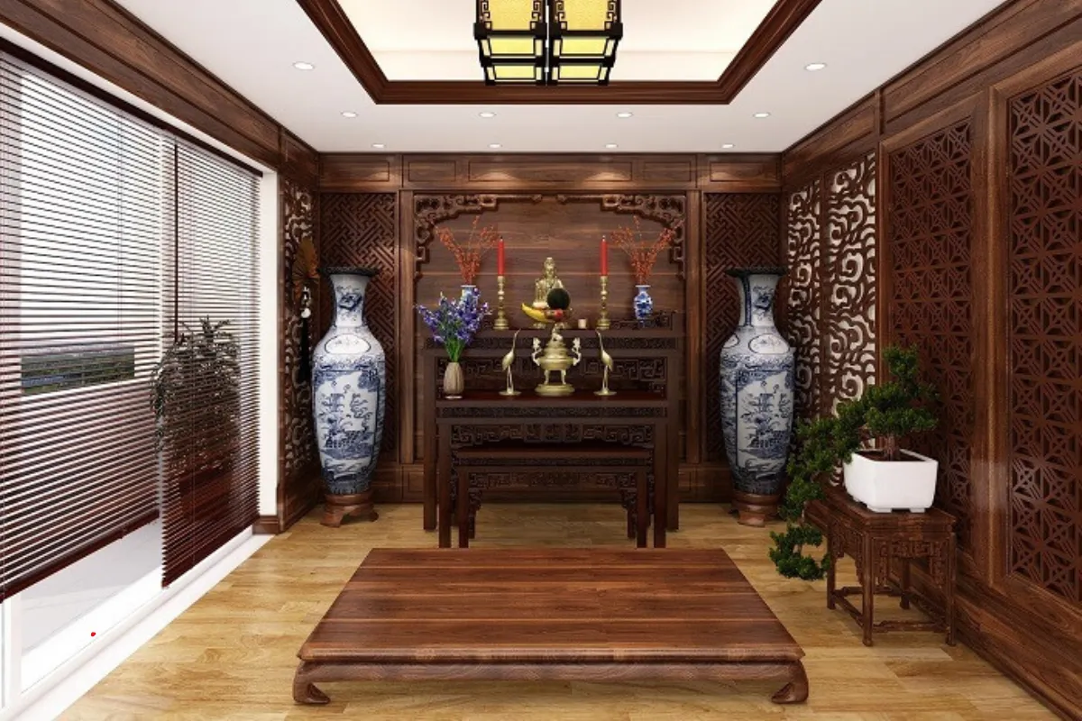 Tối giản nhưng không thiếu đi sự linh thiêng